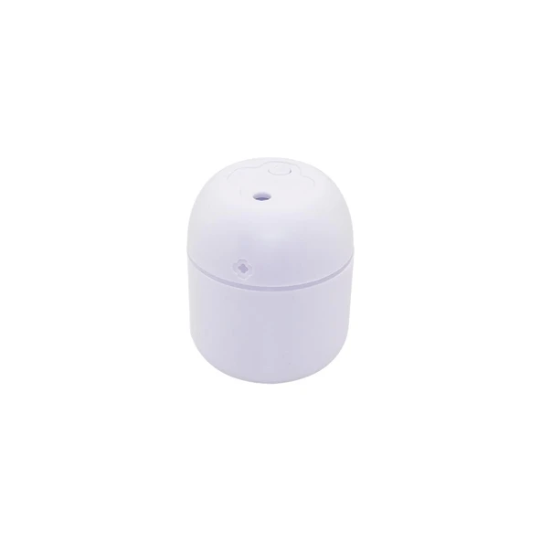 KLASİK 220ML MİNİ USB ŞARJ- IŞIKLI HAVA NEMLENDİRİCİ -BUHAR MAKİNE -KOKU GİDERİCİ (4172)