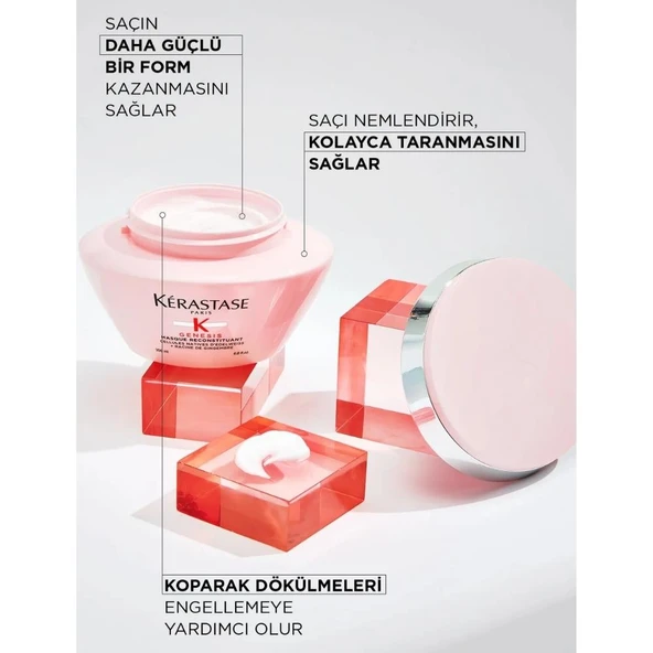 Kerastase Genesis Saç Dökülme Karşıtı Maske 200 ml - 3
