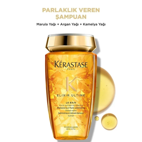 Kerastase Elixir Ultime Le Bain Şampuan 250ml - Resim 2