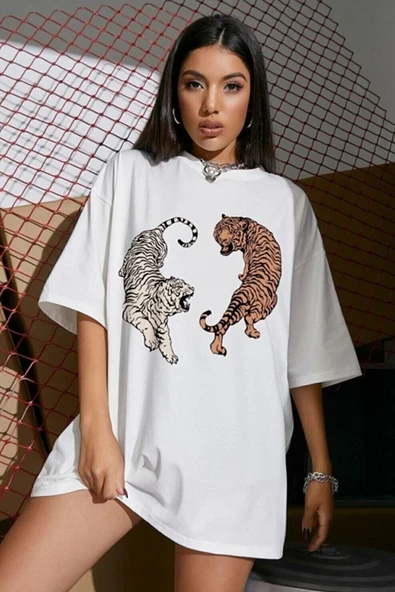 Kaplan Baskılı Tasarım Tshirt - Resim 2