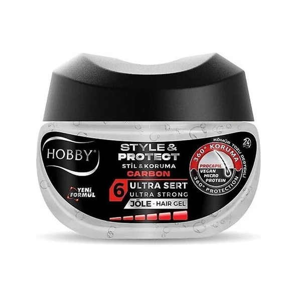 Hobby Style&Protect Jöle Carbon 250ml