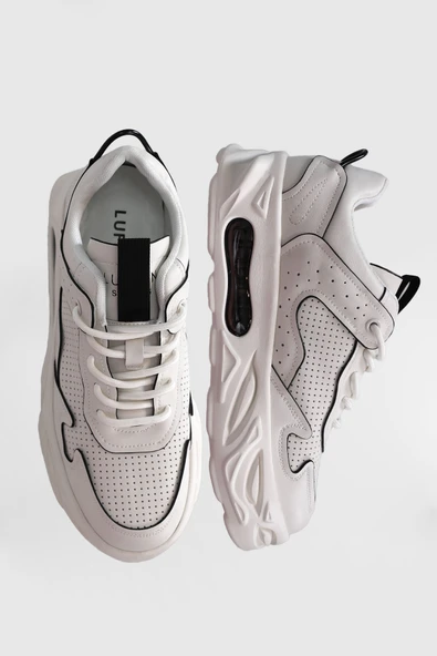Lufian Ralf Erkek Sneaker Ayakkabı Beyaz 111230245 - 5