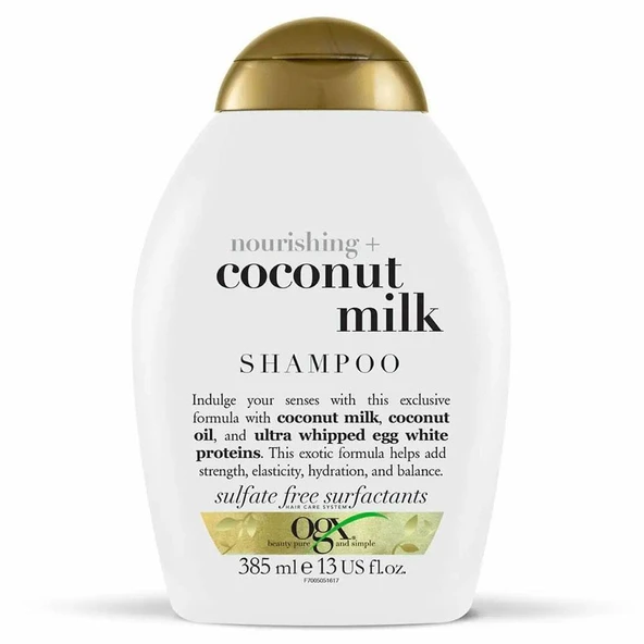 OGX Organix Coconut Milk Besleyici Şampuan 385ml