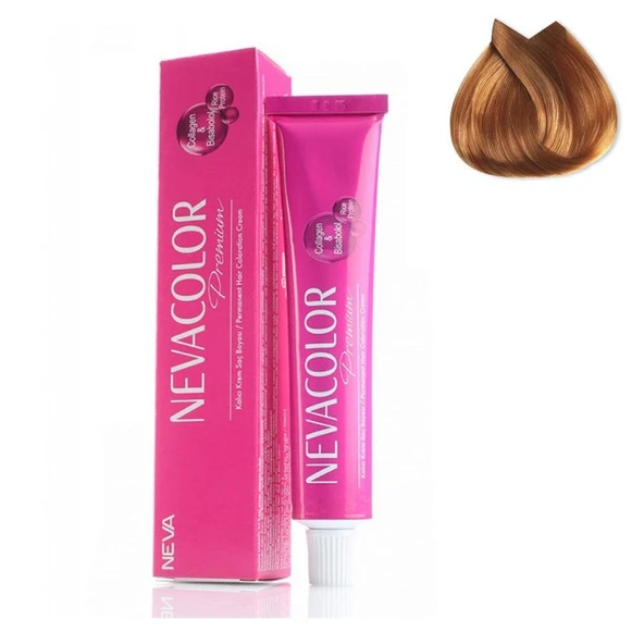 Nevacolor Tüp Saç Boyası 8-3 Altın Sarısı 50ml