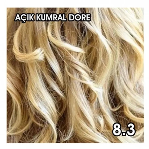 Prozinc Color Amonyaksız Bitkisel Kalıcı Saç Boyası 8-3 Kumral - 3