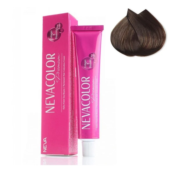 Nevacolor Tüp Saç Boyası 7-1 Küllü Kumral 50ml