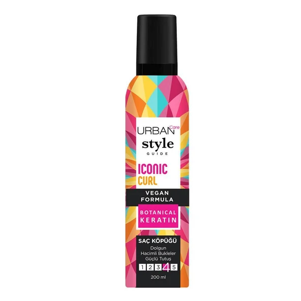 Urban Care Style Iconıc Curl Güçlü Tutuş Saç Köpüğü