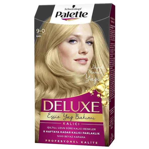 Palette Deluxe Saç Boyası 9-0 Sarı ürün görseli 1