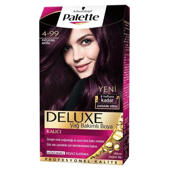 Palette Deluxe Saç Boyası 4-99 Ametist Moru