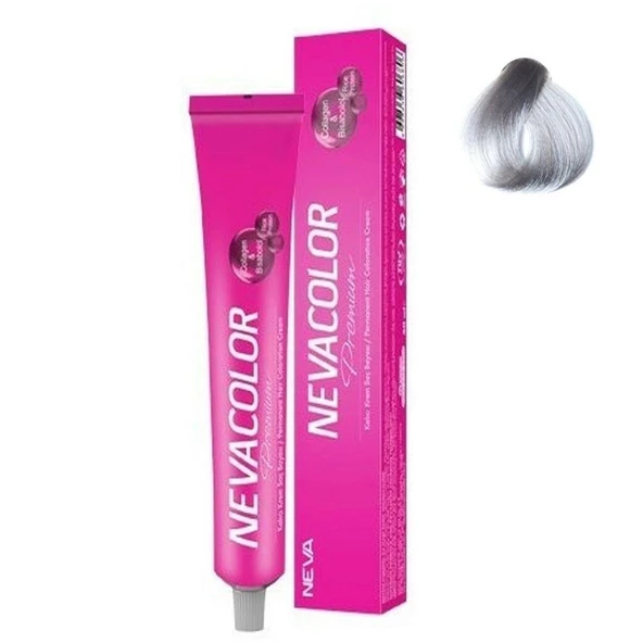Nevacolor Tüp Saç Boyası 9-01 Gümüş 50ml