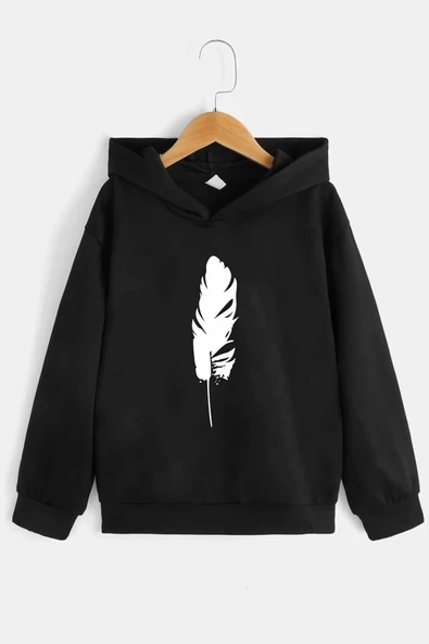 Çocuk Tüy Baskılı Sweatshirt ürün görseli 1