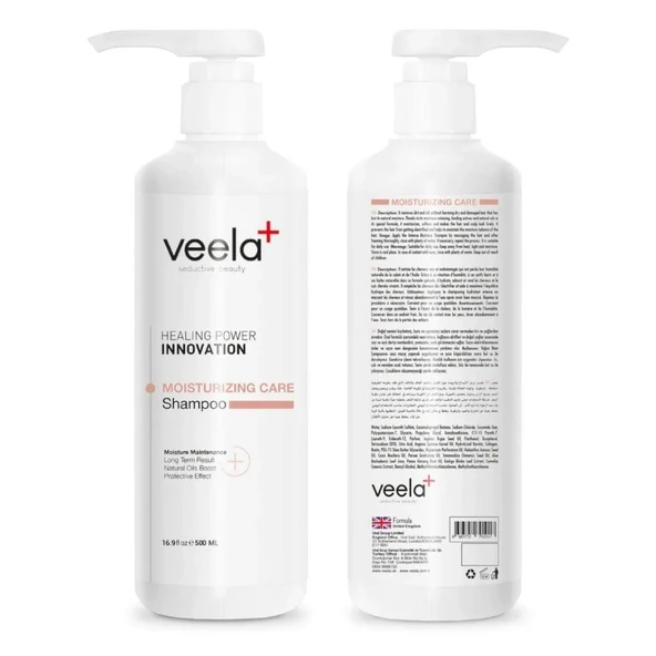 Veela Kuru Saçlar için Canlandırıcı Yoğun Nem Bakım Şampuanı - Resim 3