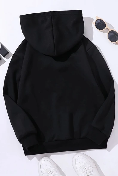 Çocuk Woman one line Baskılı Sweatshirt - 2