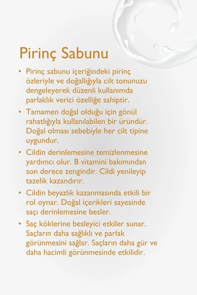 Pirinç Sabunu 125 Gr - 2