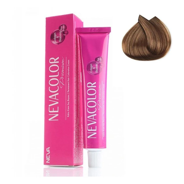 Nevacolor Tüp Saç Boyası 7 Kumral 50ml