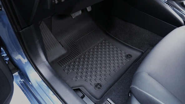 Sahler Corolla Cross 2022+ Uyumlu 4.5D Premium Havuzlu Oto Paspas ve Liner Marka 3D Bagaj Havuzu - Corolla Cross - Resim 3