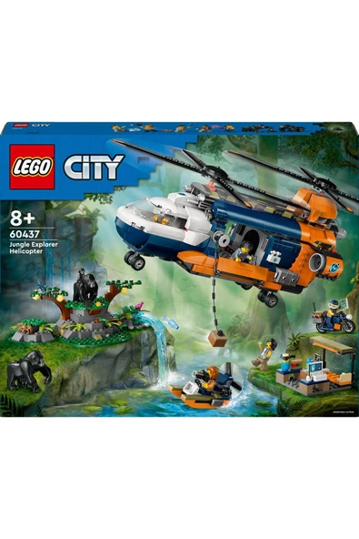 JUNGLE E-HELICOPTER AT BASE CAMP LEGO - 6