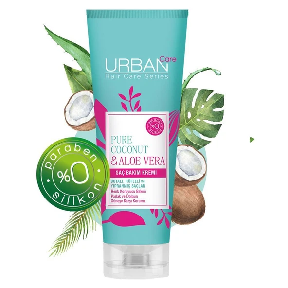 Urban Care Coconut&Aloe Vera Saç Kremi 250ml - 3