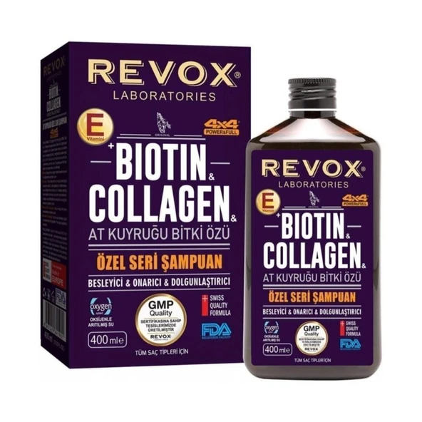 Revox Biotin ve Collagen Şampuan 360ml - 1