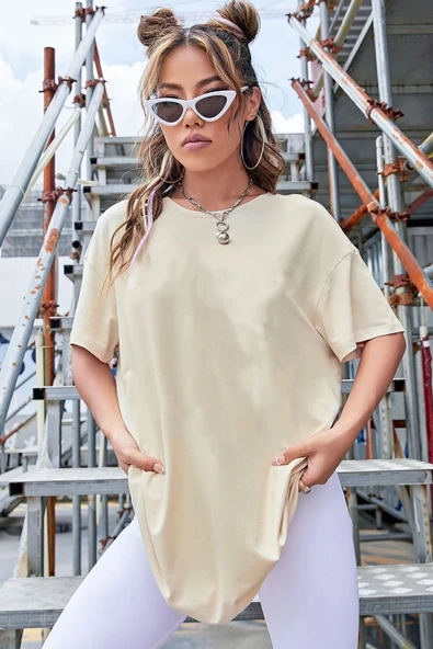 Unisex Butterfly Baskılı T-shirt - 4