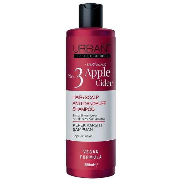 Urban Care No.3 Expert Apple Cider Kepek Karşıtı Şampuan 350ml ürün görseli 1