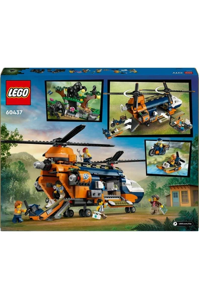 JUNGLE E-HELICOPTER AT BASE CAMP LEGO - 7
