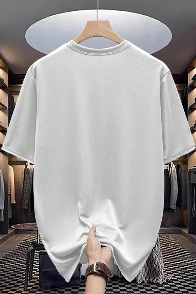Pamuklu Perfectly Baskılı Oversize T-shirt - 5