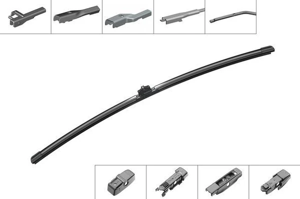 AEROTWİN RETROFİT TEKLİ SİLECEK 600mm VW AMAROK 2.0TSI-2.0TDI 10 CADDY III 1.2TSI 10