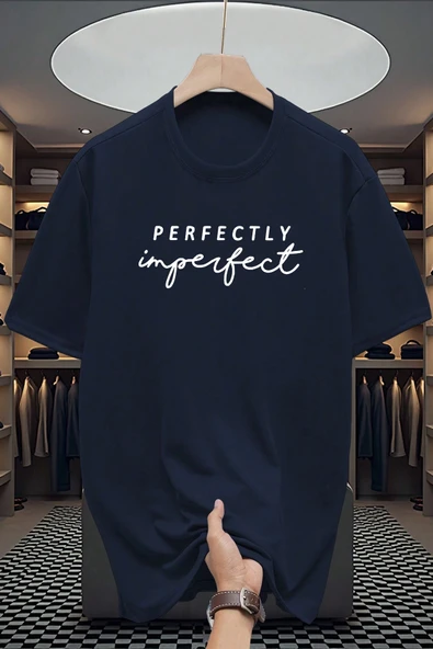 Pamuklu Perfectly Baskılı Oversize T-shirt - 9