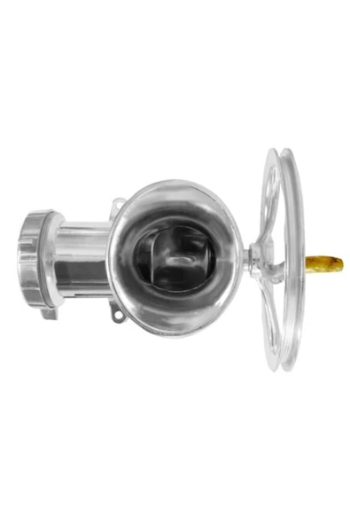 Tb-5 Manuel Et Kıyma Makinesi No:22 Katı Alüminyum (60-70 KG SAATE) - Resim 2