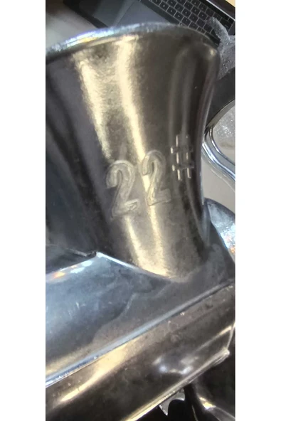 Tb-5 Manuel Et Kıyma Makinesi No:22 Katı Alüminyum (60-70 KG SAATE) - Resim 4