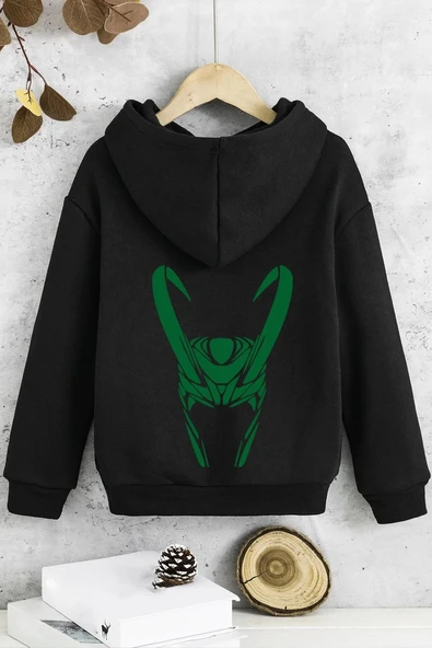 Çocuk Floki Baskılı Sweatshirt