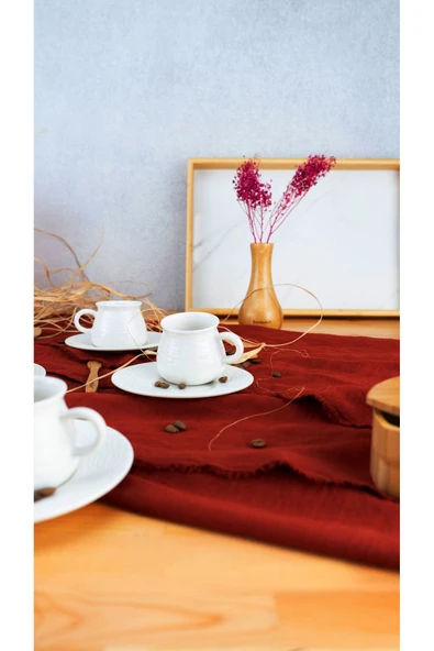 Bambum B4927 Lara Sea 6 Kişilik Kahve Fincan Takımı - 2