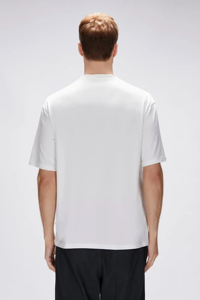 Bad Bear Reid Beyaz Erkek Oversize Tişört - Resim 6