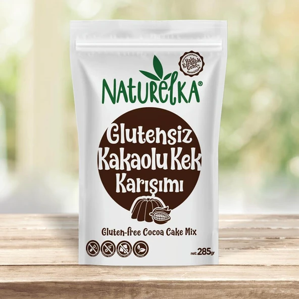 Naturelka Glutensiz Kakaolu Kek Karışımı - 285gr