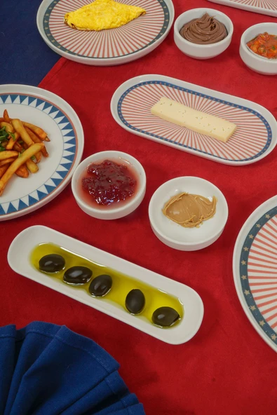 Farika Porselen Sirk 16 Parça 6 Kişilik Porselen Kahvaltı Takımı - 3