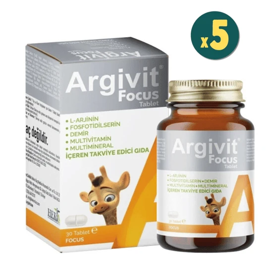 Argivit Focus 30 Tablet 5 Adet