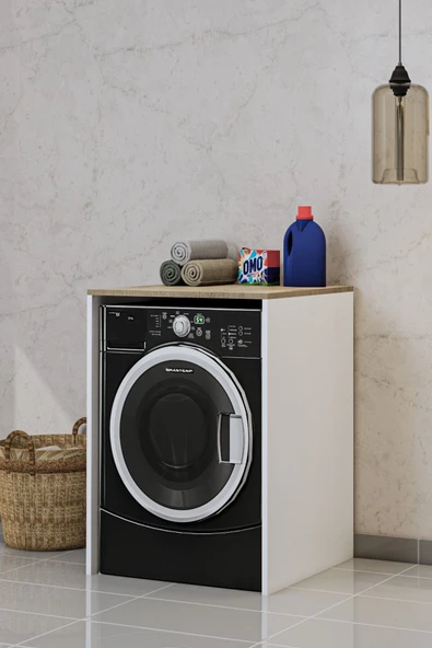 BALNEOM Çamaşır Makinesi Dolabı Demonte Bn 3 Cm_byz.lfks