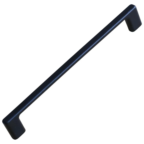 Metal Kulp 128 mm-12.8 cm Mobilya Çekmece Mutfak Dolabı Dolap Kapak Kulpları Kulbu Kulpu Siyah - 4