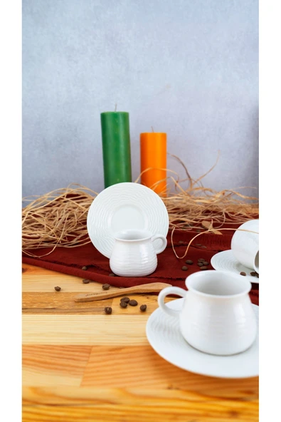 Bambum B4927 Lara Sea 6 Kişilik Kahve Fincan Takımı - 4