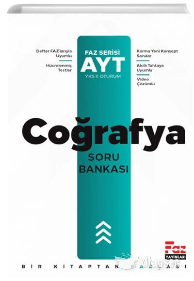 AYT Coğrafya Soru Bankası Faz Yayınları