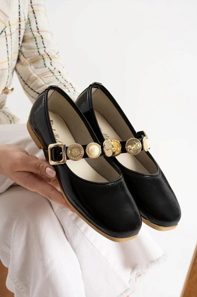 Albishoes Kadın Babet Rahat Hafif Ses Yapmaz Kemer Taşlı Günlük Babet Ev Ofis Dış Mekan Ayakkabı