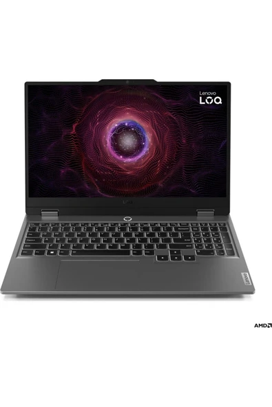 Lenovo LOQ AMD Ryzen 7 7435HS 24GB 512GB SSD RTX4050 Freedos 15.6" FHD Taşınabilir Bilgisayar 83JC006CTR - 6