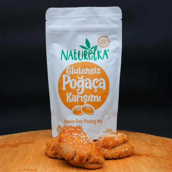 Naturelka Glutensiz Poğaça Karışımı - 250gr - 2