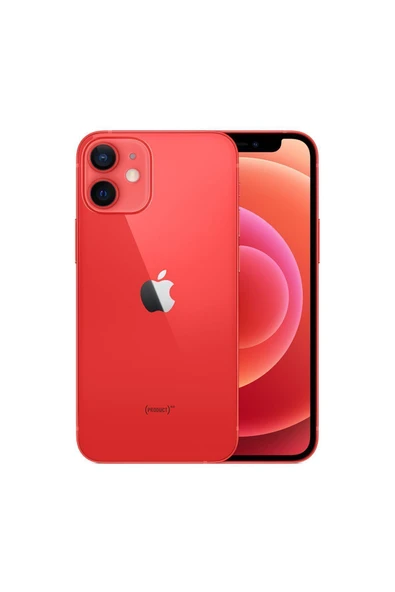 Yenilenmiş iPhone 12 Mini 256 GB Kırmızı B Grade