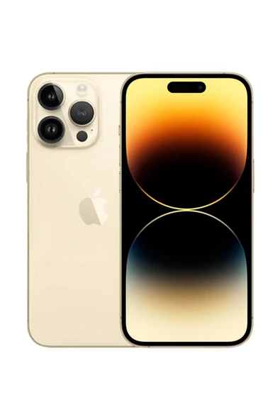 Yenilenmiş Iphone 14 Pro Max 128 Gb Altın Cep Telefonu (12 AY GARANTİLİ) - A Kalite