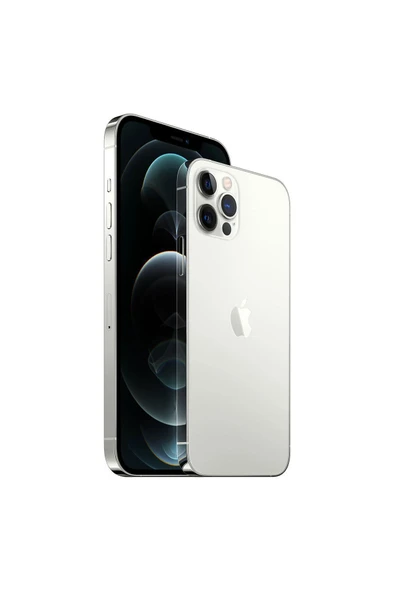 Yenilenmiş iPhone 12 Pro Max 128 GB Gümüş A Kalite - 1