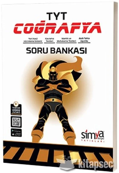 TYT Coğrafya Tamamı Video Çözümlü Soru Bankası Simya Dergisi Yayınları