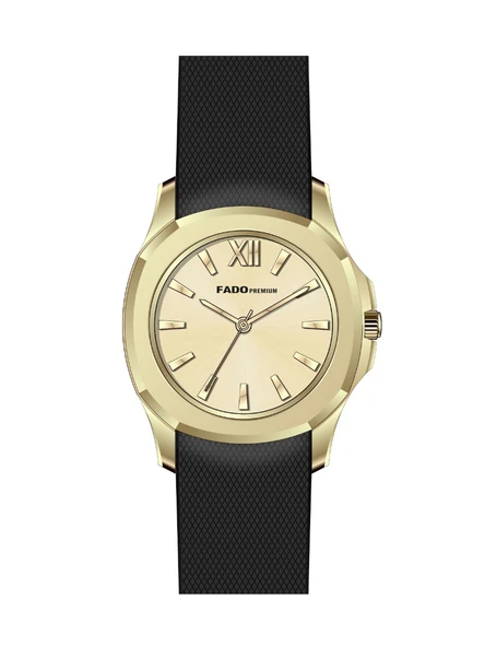 Fado & 00007  Kadın kol Saatı  Silikon Kordon ürün görseli 1