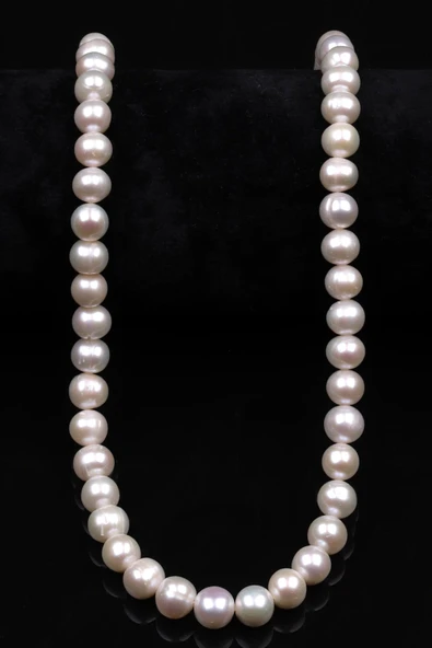 İnci Doğal Taş Dizi 8 mm Küre Kesim - Resim 2